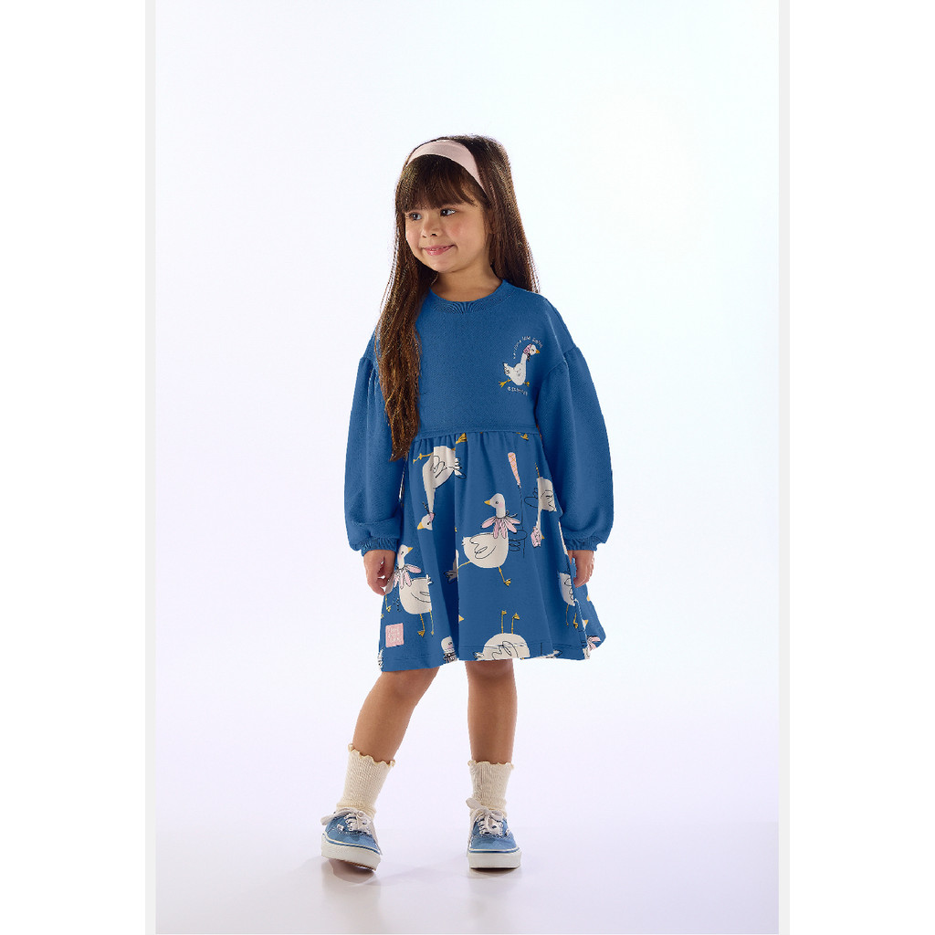 Vestido Duquesa Infantil Três e Já
