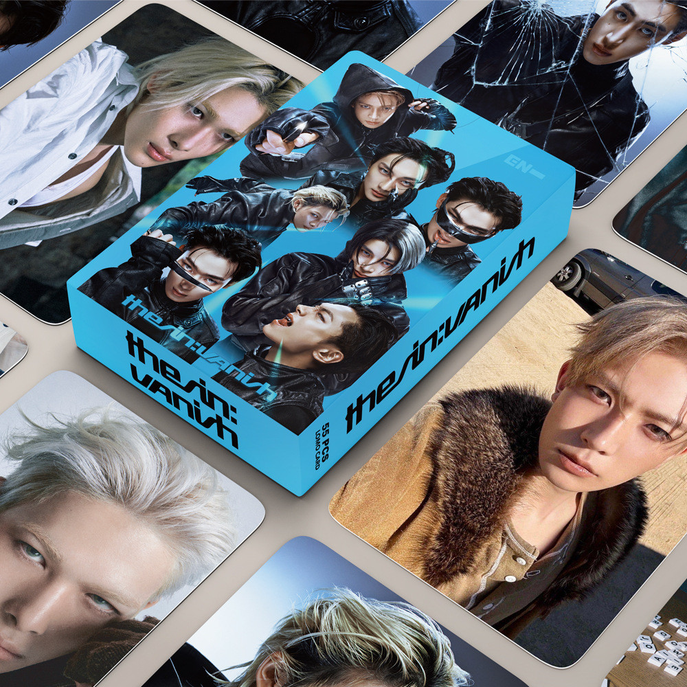 KPOP Cartões Fotográficos55pcs/box ENHYPEN O Sin : Vanish LOMO Cartão De Coleção De