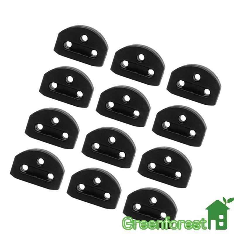 greenfor 12 Peças Retentor Cordas Guitarra Laços Contas Ponte Para Folk