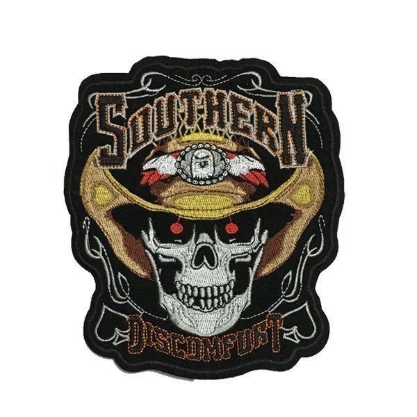 Patch exclusivo e estiloso em formato de caveira para decorar suéteres, jeans, jaquetas de pluma e como remendo de repar
