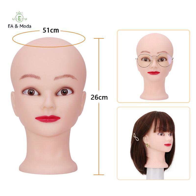 EA & Moda Barber Salon Manequim Cabeça Suporte Feminino Masculino Headdoll Para Fazer Peruca Exibição De Treinamento De