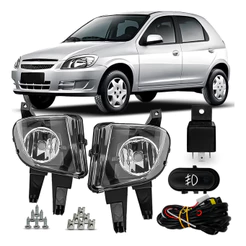 Kit Farolete De Milha Celta Prisma 2007 A 2012 Promoção