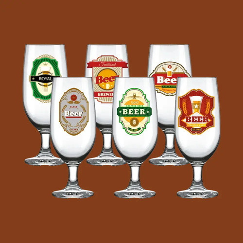 Copos Cerveja 300ml Kit 6 Floripa Ou Caldereta Vidro Floripa