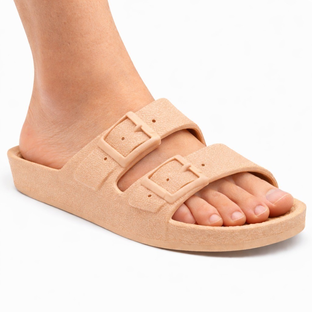 Chinelo Massageador Birken – Fivela Estética, Leve e Confortável

