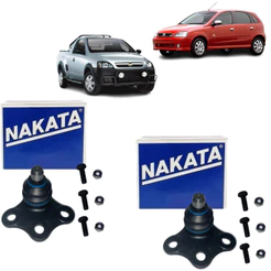 Par Pivô De Suspensão Nakata Corsa Maxx Joy Premium 2002 a 2012 Montana 2004 a 2010