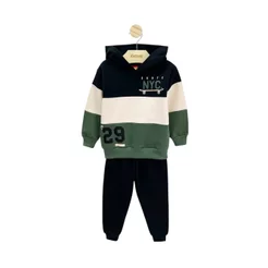 Conjunto Menino Blusão e Calça Moletom Flanelado Skate - Kyly