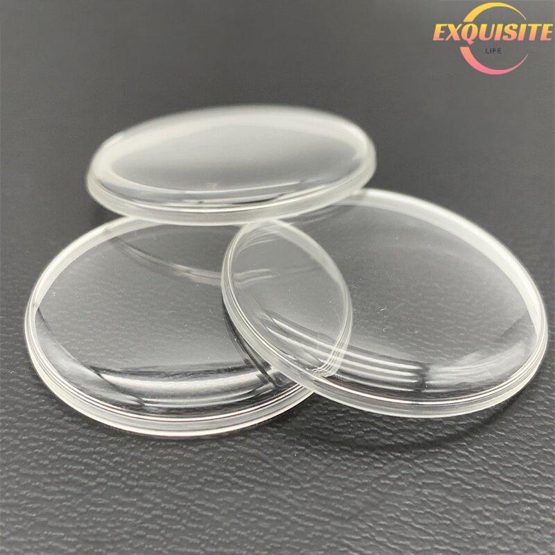 [EL-t] 28MM-32.2MM Acessórios Para Relógio Espelho Capa De Cola Orgânica Lente De Vidro Pote Vintage Película Protetora 