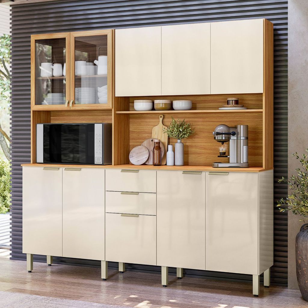 Cozinha Compacta 10 Portas 2 Gavetas Amora Demóbile · foto 2