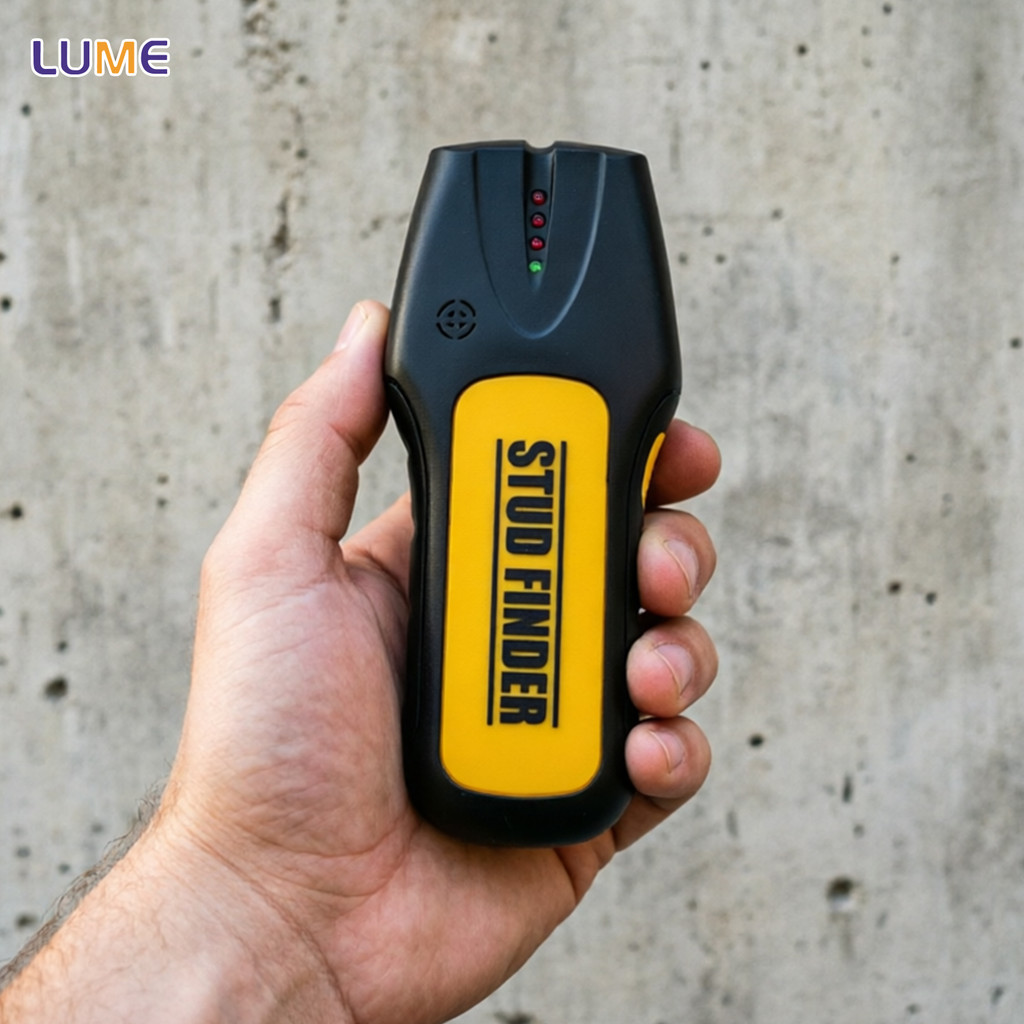 Kit 1-4 Detector de Vigas e Paredes Multifuncional Fio Elétrico Madeira Metal PVC