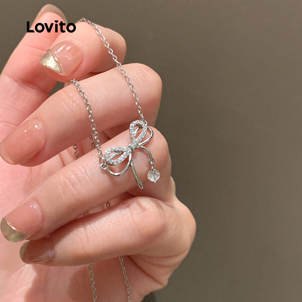 Lovito Colares requintados LCS31A187 em Oferta na Shopee