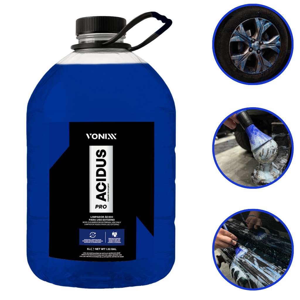 Imagem Acidus Pro 5l Limpador De Alta Performance - Vonixx