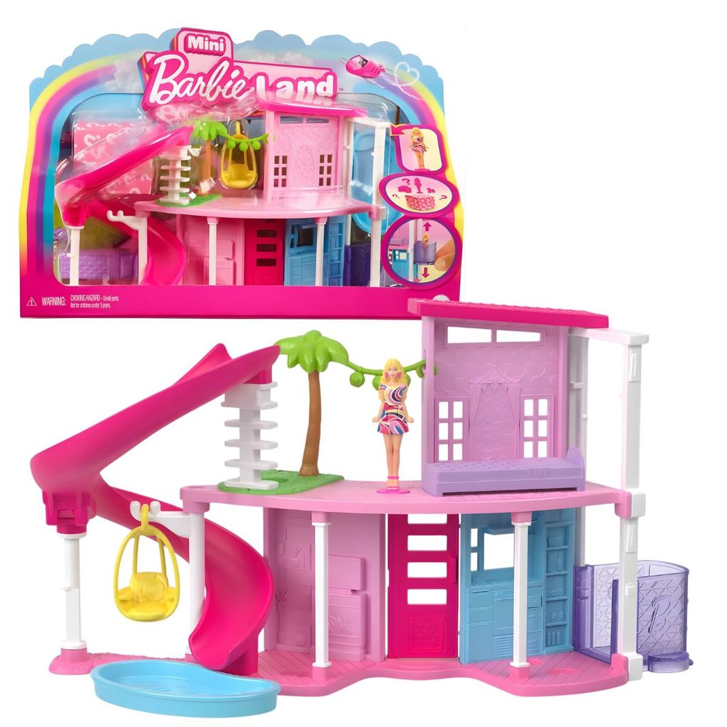 Conjunto Casa De Bonecas Mini Barbieland Loira - Mattel