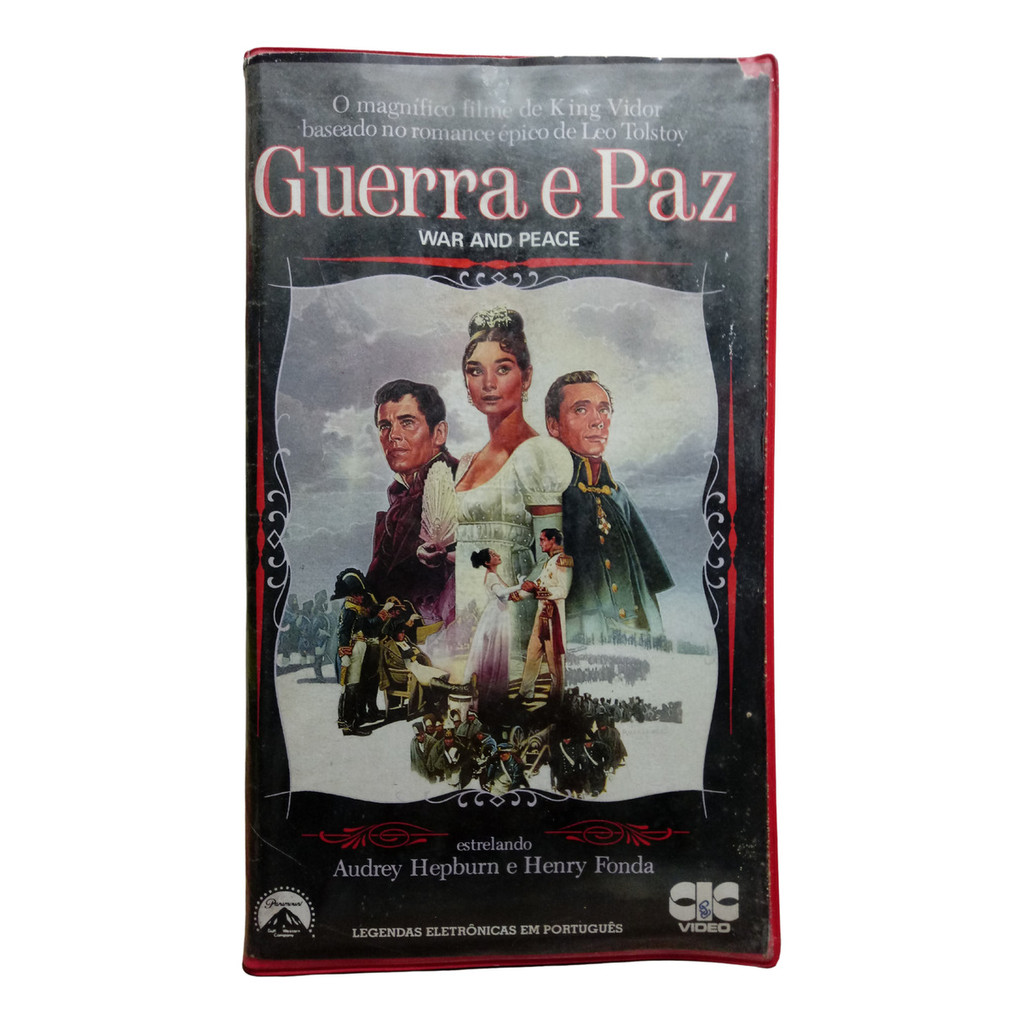 Vhs Guerra E Paz - Audrey Hepburn - Henry Fonda