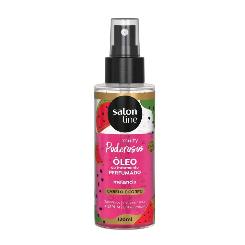 Oleo Salon Line Cachos Dos Sonhos Perfumado Melancia Multy Poderosos 120ml em Oferta na Shopee