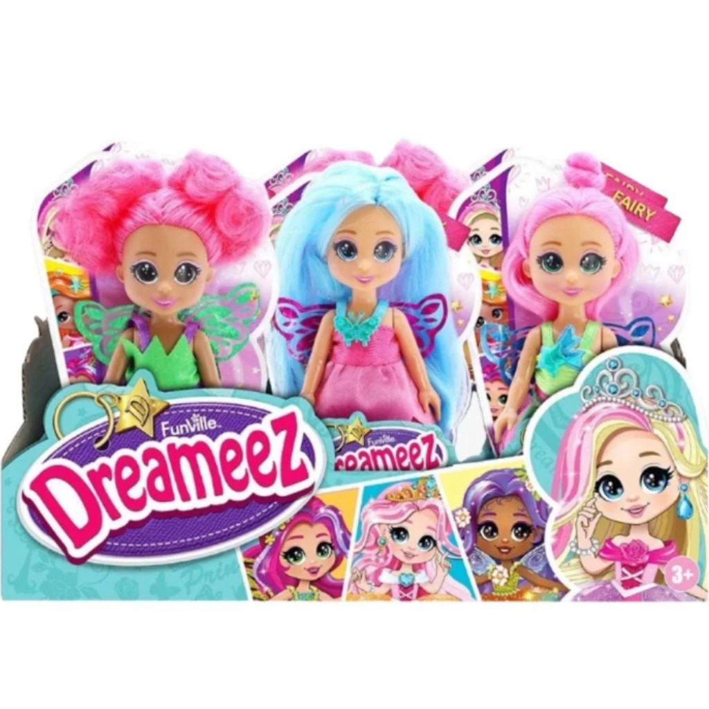 Mini Boneca Fashion Doll Fada Dreameez 1 unidade Sortida e Unitária 12CM Multikids - BR2486 em Oferta na Shopee