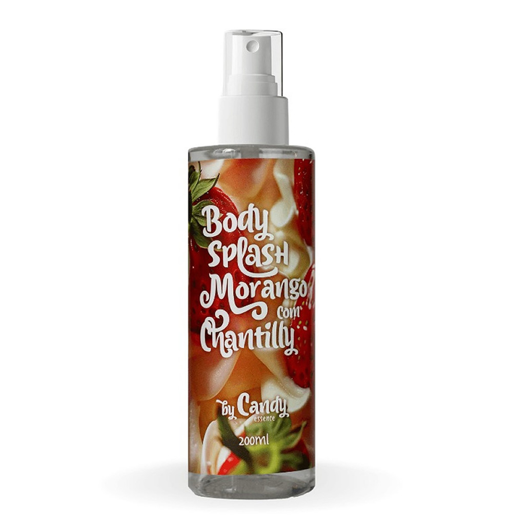 Body Splash Thipos Candy Morango com Chantilly 200ml