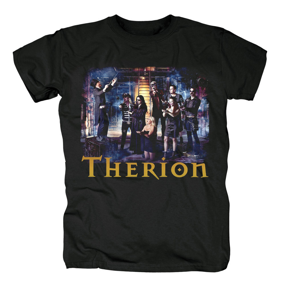 Music.Soul Camiseta Unissex Therion Banda Suécia Metal Sinfônico Mitologia Premium Estilosa Confortável Casual
