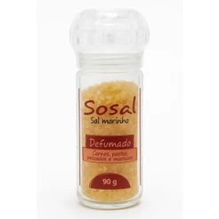 Sal Marinho Defumado Cimsal Sosal Moedor 90g Aroma Intenso Natural