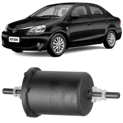 Filtro Combustível Toyota Etios 1.3 1.5 2013 A 2015 Flex