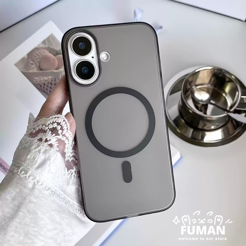 Capa De Telefone De Atração Magnética Simples Para Samsung Galaxy A07 A06 A05 A05s Note 20 Ultra Thin Business Matte Fos em Oferta na Shopee