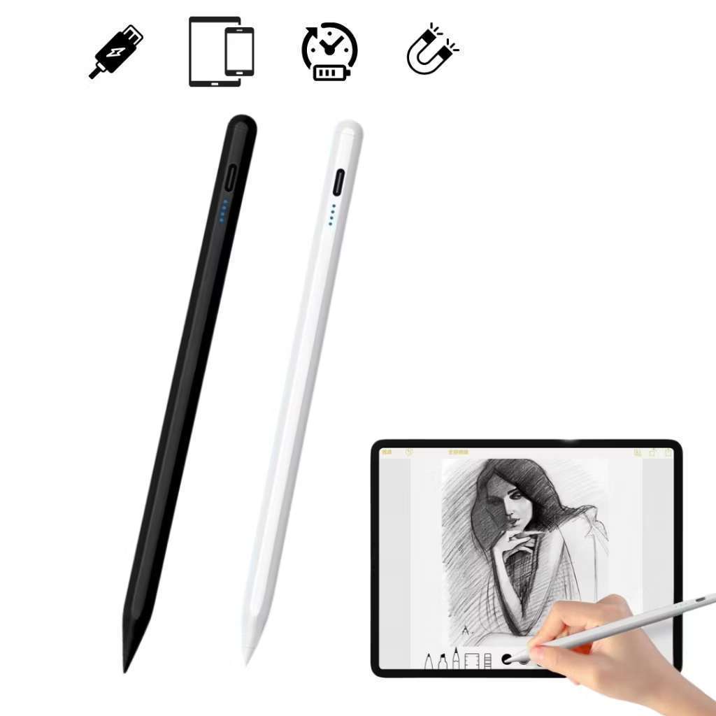 Caneta Touch Screen Universal Ponta Super Fina Touch Pen Tablet Celular em Oferta na Shopee