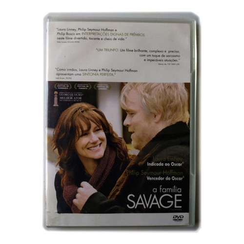 Dvd Slim Família Savage Laura Linney Philip - Lacrado