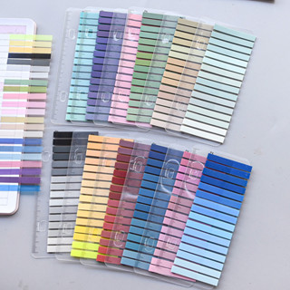 Notas adesivas para animais de estimação em cor gradiente, índice transparente, notas adesivas para tiras finas para not em Oferta na Shopee