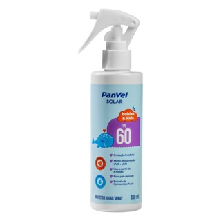 Protetor Solar Spray Infantil Panvel Babies E Kids Fps60 180ml em Oferta na Shopee