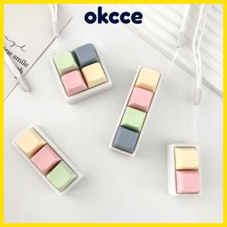 Teclado De Dedo OKCCE , Chaveiro De 2/3/4 Teclas Keycap Fidget , Gadget Passe O Tempo Botão Chave Brinquedo De Descompre em Oferta na Shopee