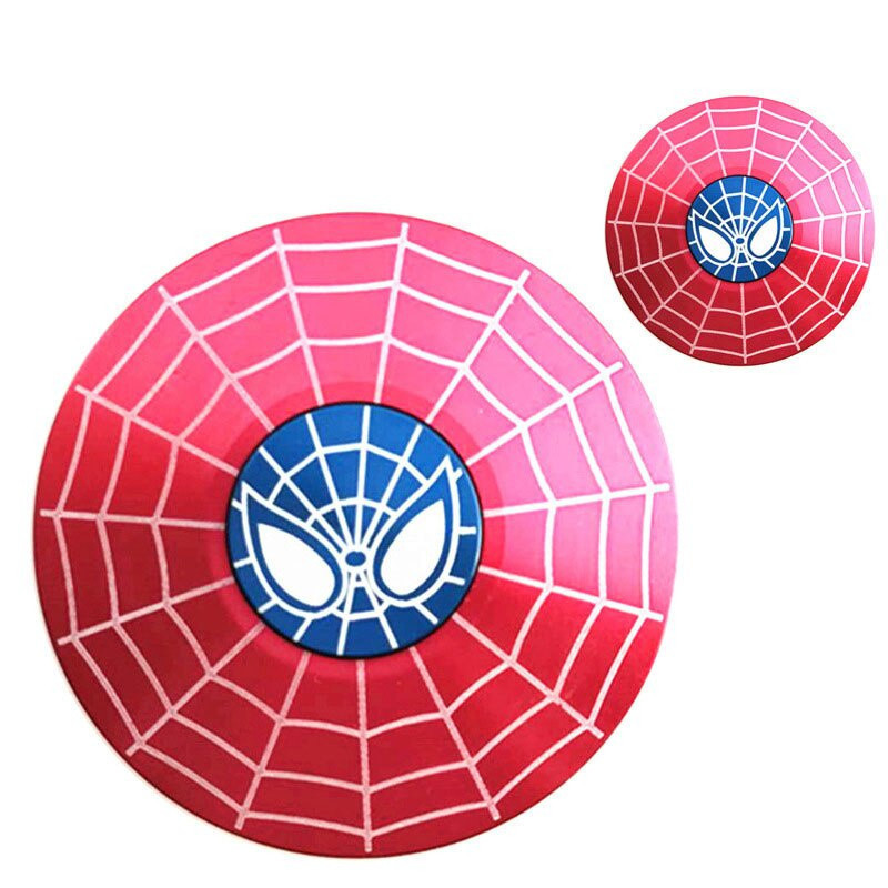 Brinquedo Hand Fidget Spinner Anti-Esstress Metal Homem Aranha Brinquedo Descompressão Metalico