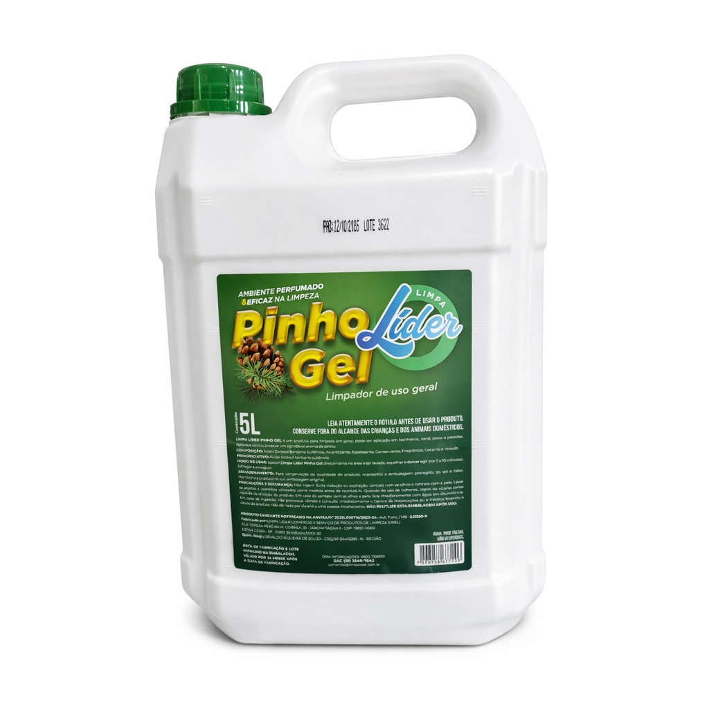 PINHO GEL 5 L - LIMPADOR DE USO GERAL em Oferta na Shopee