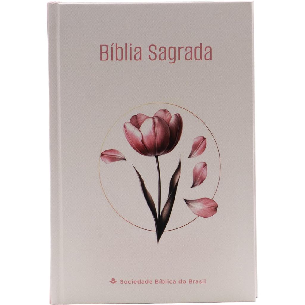 Bíblia Sagrada | NAA | Letra Normal | Capa Dura Rosa | Semear