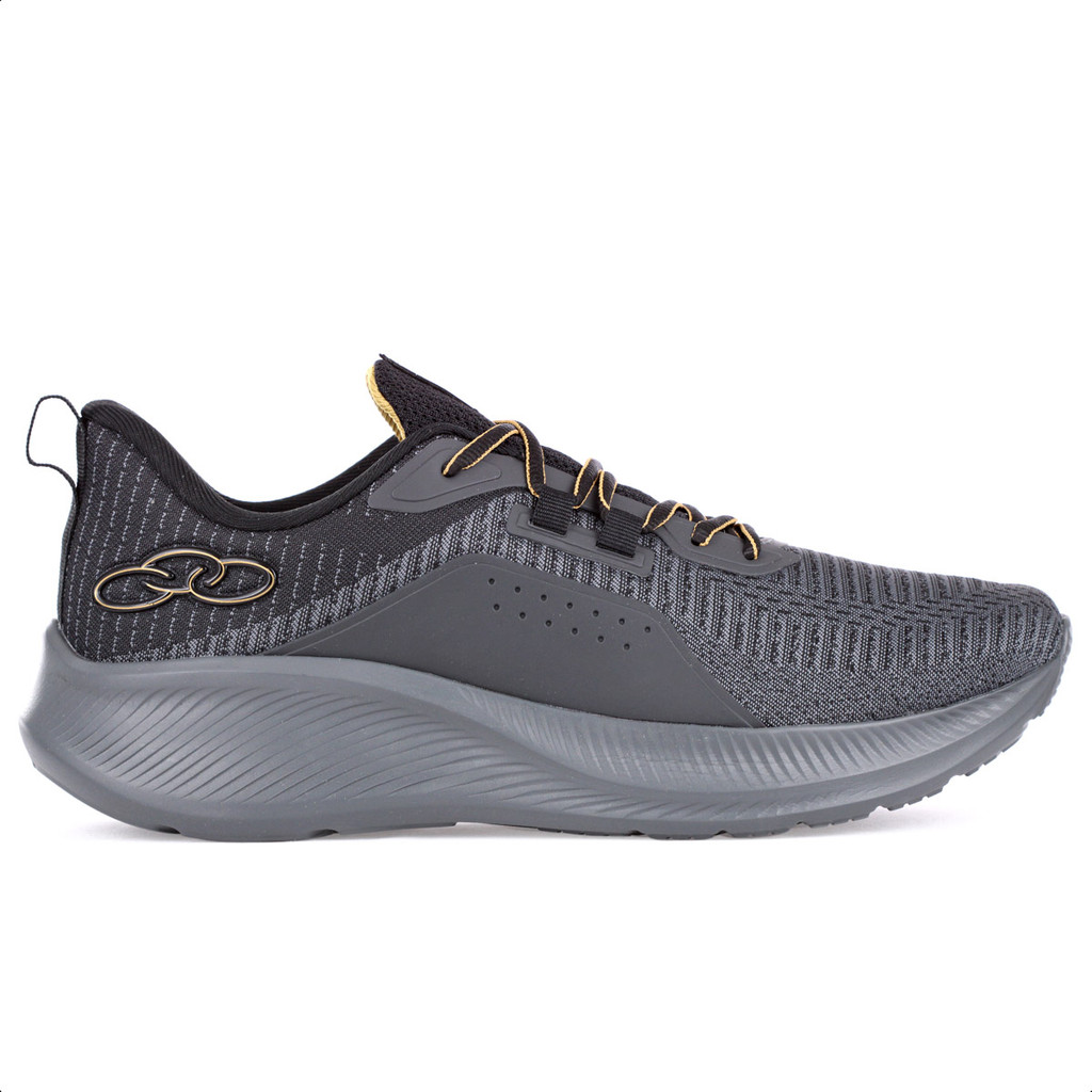 Tênis Olympikus Chroma Chumbo e Preto - Masculino