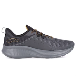 Tênis Olympikus Chroma Chumbo e Preto - Masculino