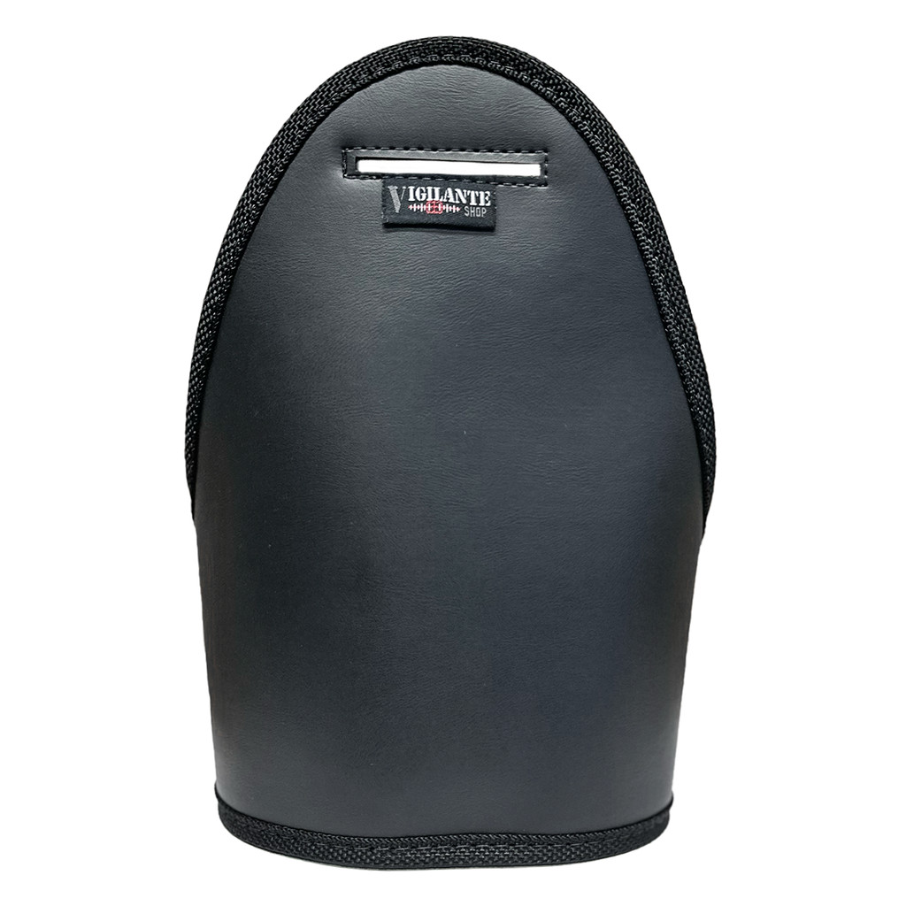 BRAÇAL TÁTICO PRETO COURO SINTÉTICO LISO