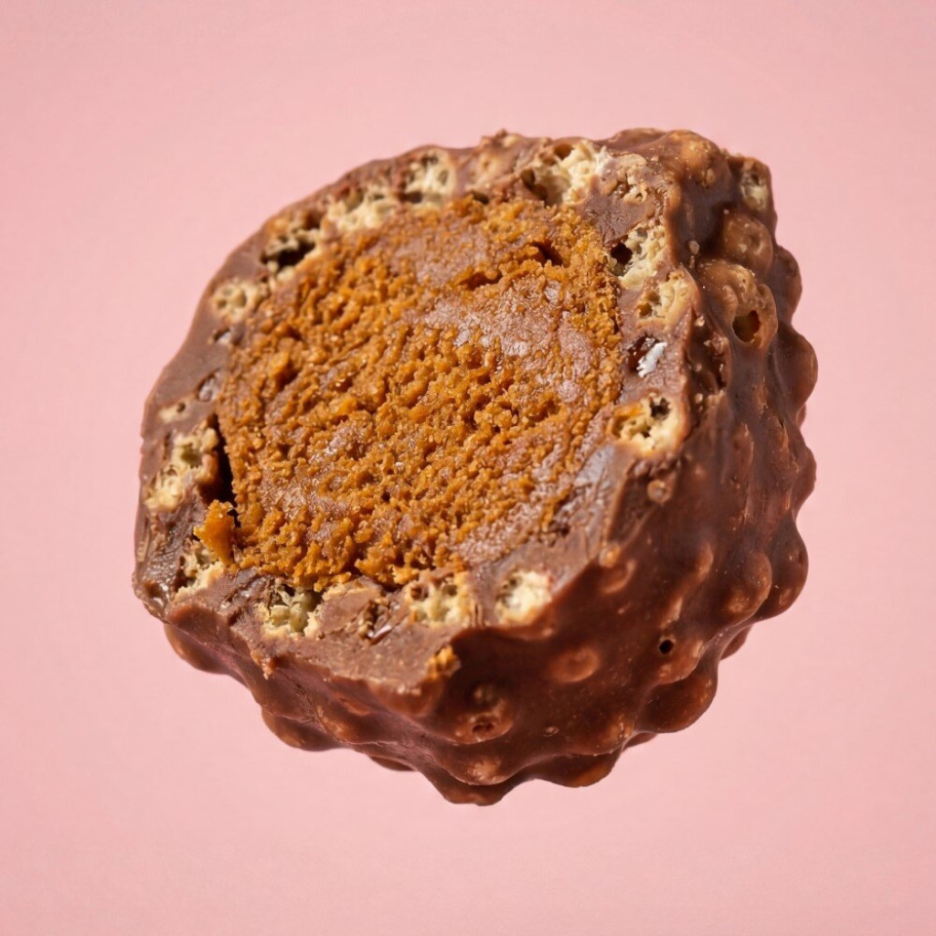 Mini Bombom Chocolate Crocante Caramelo Zero Açúcar Sem Glúten 54g Flormel · foto 2