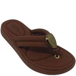 Chinelo Modare Feminino Ultraconforto com Pedras