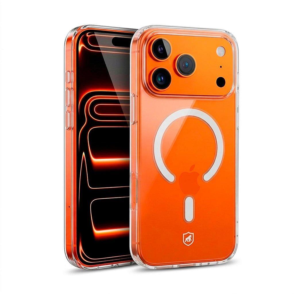 Capa case capinha MagSafe para iPhone 17 Pro Max - Transparente - Gshield