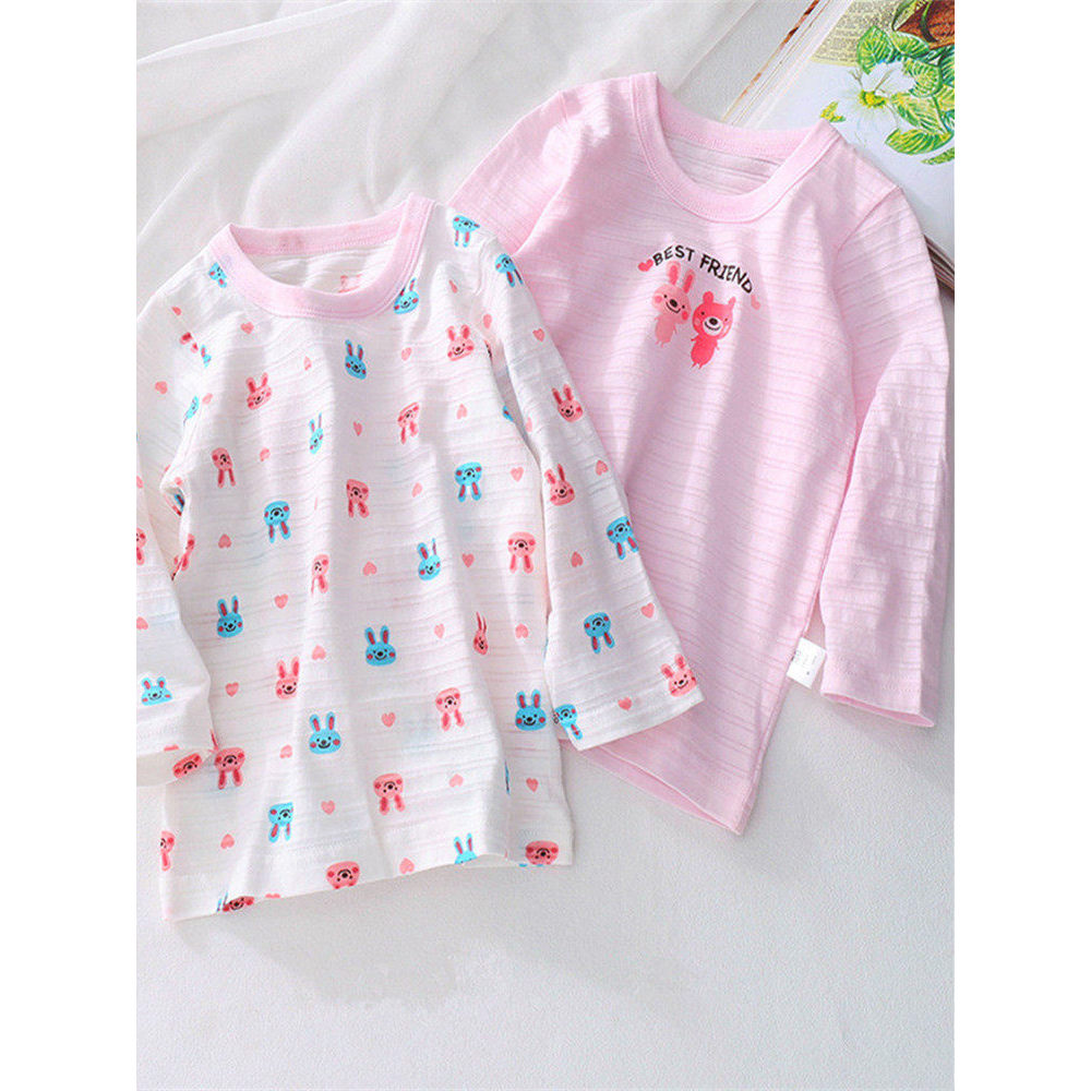 Verão estilo fino comércio exterior meninos meninas crianças camisetas de manga comprida Slub puro algodão bebê ar condi