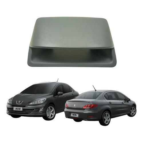 Moldura Computador Bordo Painel Peugeot 408 Original Preto