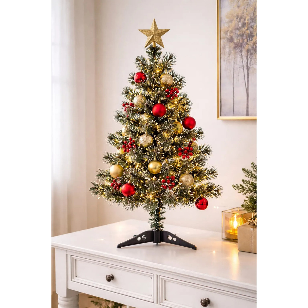Árvore De Natal 60cm Verde Pinheiro Wincy Natal Desmontável