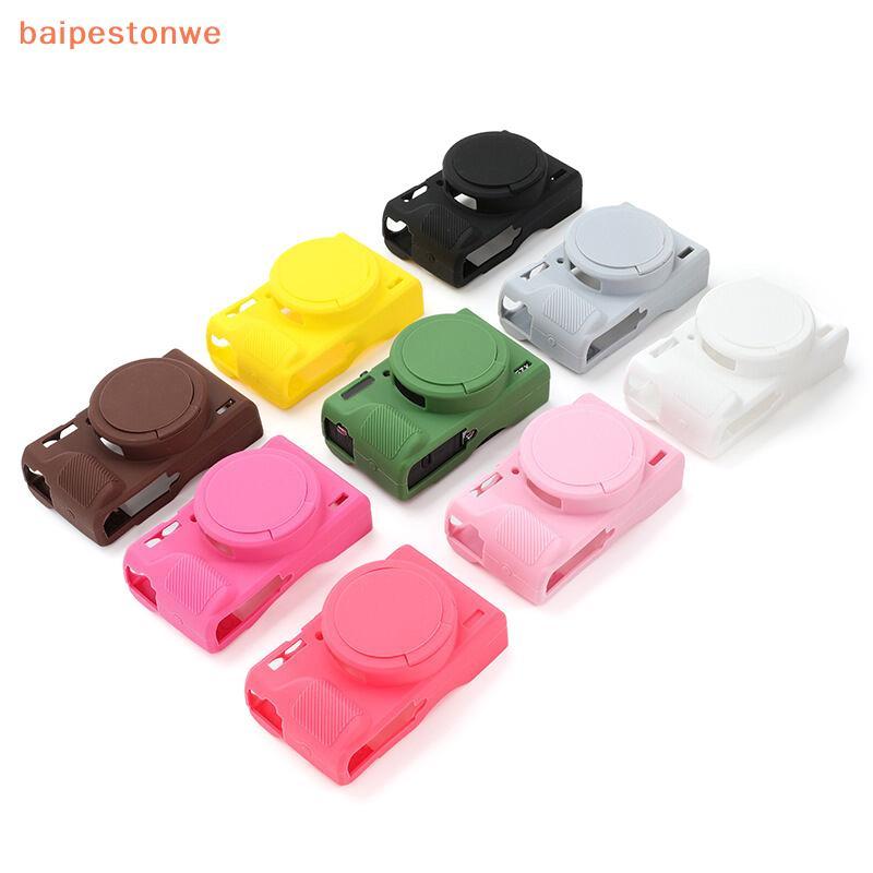 [baipestonwe] 1 Peça Capa À Prova De Choque Para Câmera Com Tampa De Lente G7XIII 3a Geração Protetora De Silicone Macio