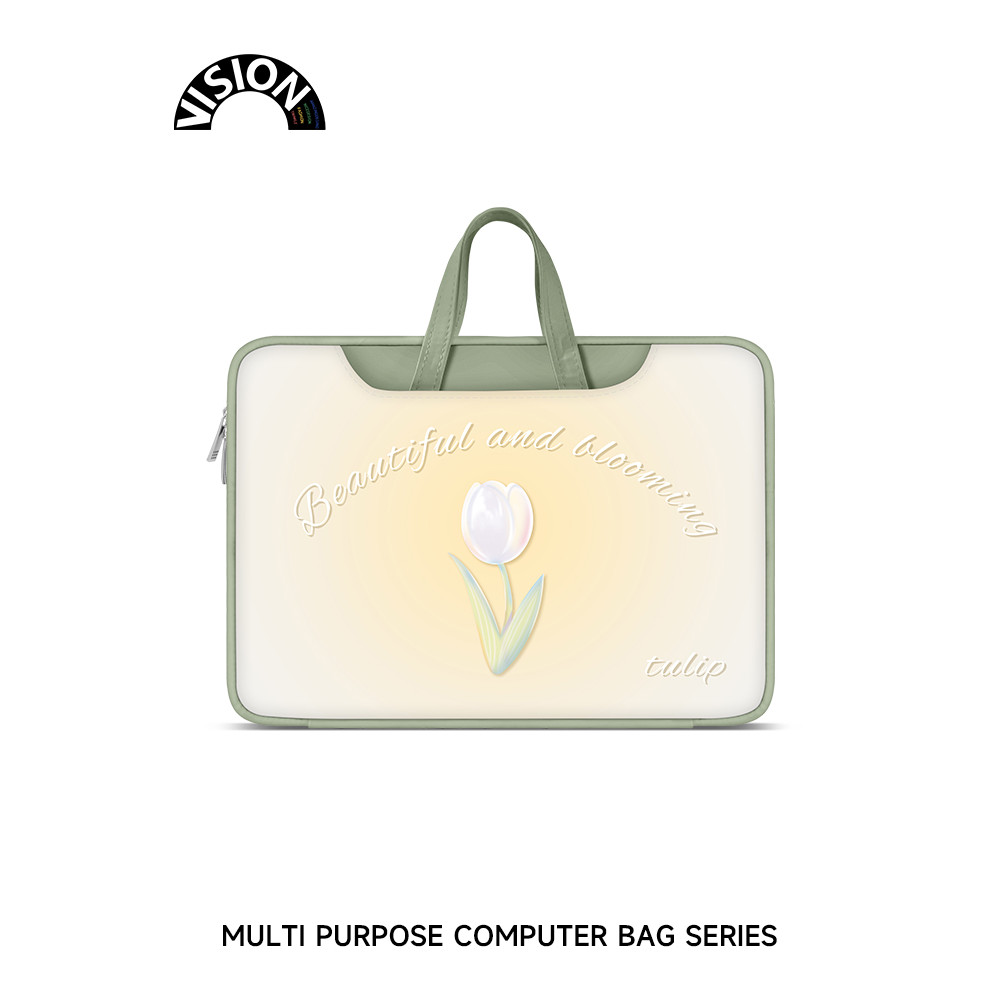 Bolsa para Laptop VISION Tulip portátil adequada para Apple macbook 15: 20 cm Shin-Chan air13.3 Huawei matebook Lenovo F