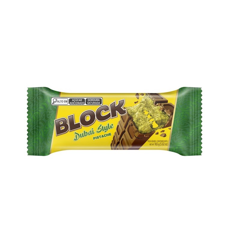 Chocolate Block Dubai Style Pistache Arcor 165g