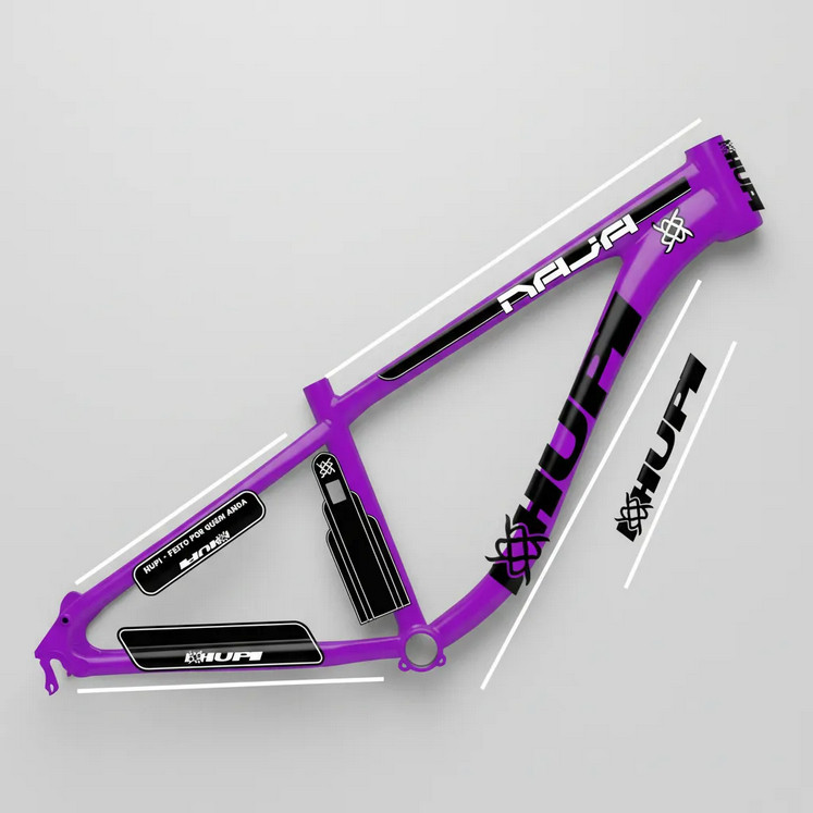 Adesivo para quadro Hupi Naja Roxo 2019