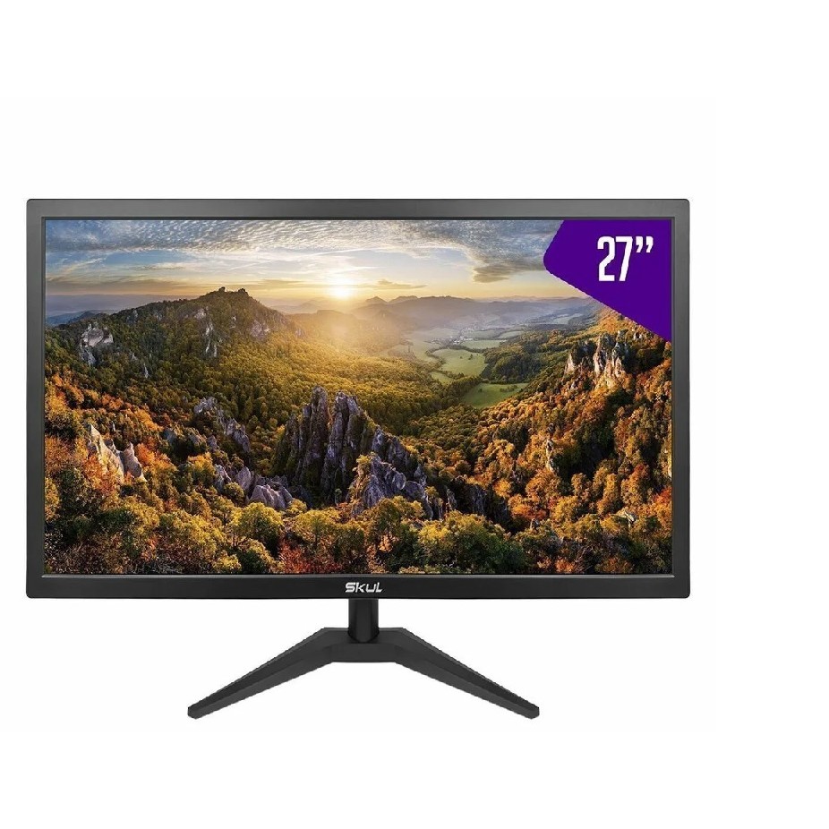 Monitor Led 27" Skul Office Led 5ms Hdmi VGA