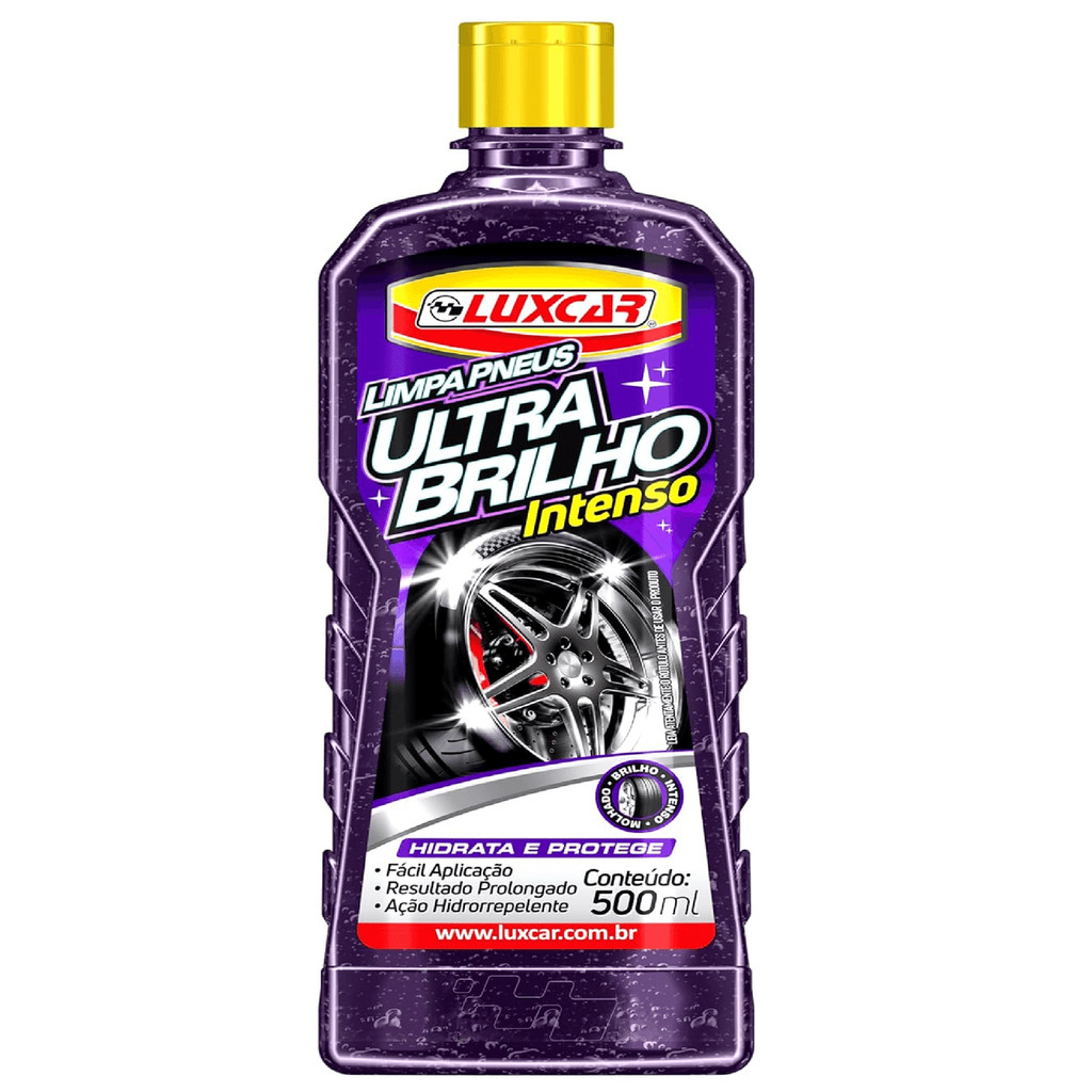 Limpa Pneus Ultra Brilho Intenso (pretinho) - 500g