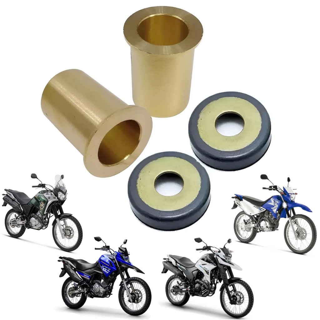 BUCHA BALANCA BRONZE C/ GUARDA PO SMARTFOX XTZ 125 XTZ 150 LANDER 250 TENERE 250