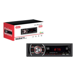 Radio Automotivo Bt Ra914 Controle, Chicote Display
