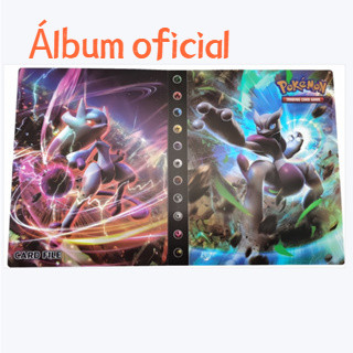 Jogos brinquedos de menino, Álbum Pokémon Dupla Capa Mewtwo 240 Cartas TCG